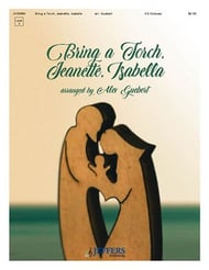 Bring a Torch, Jeanette, Isabella Handbell sheet music cover Thumbnail